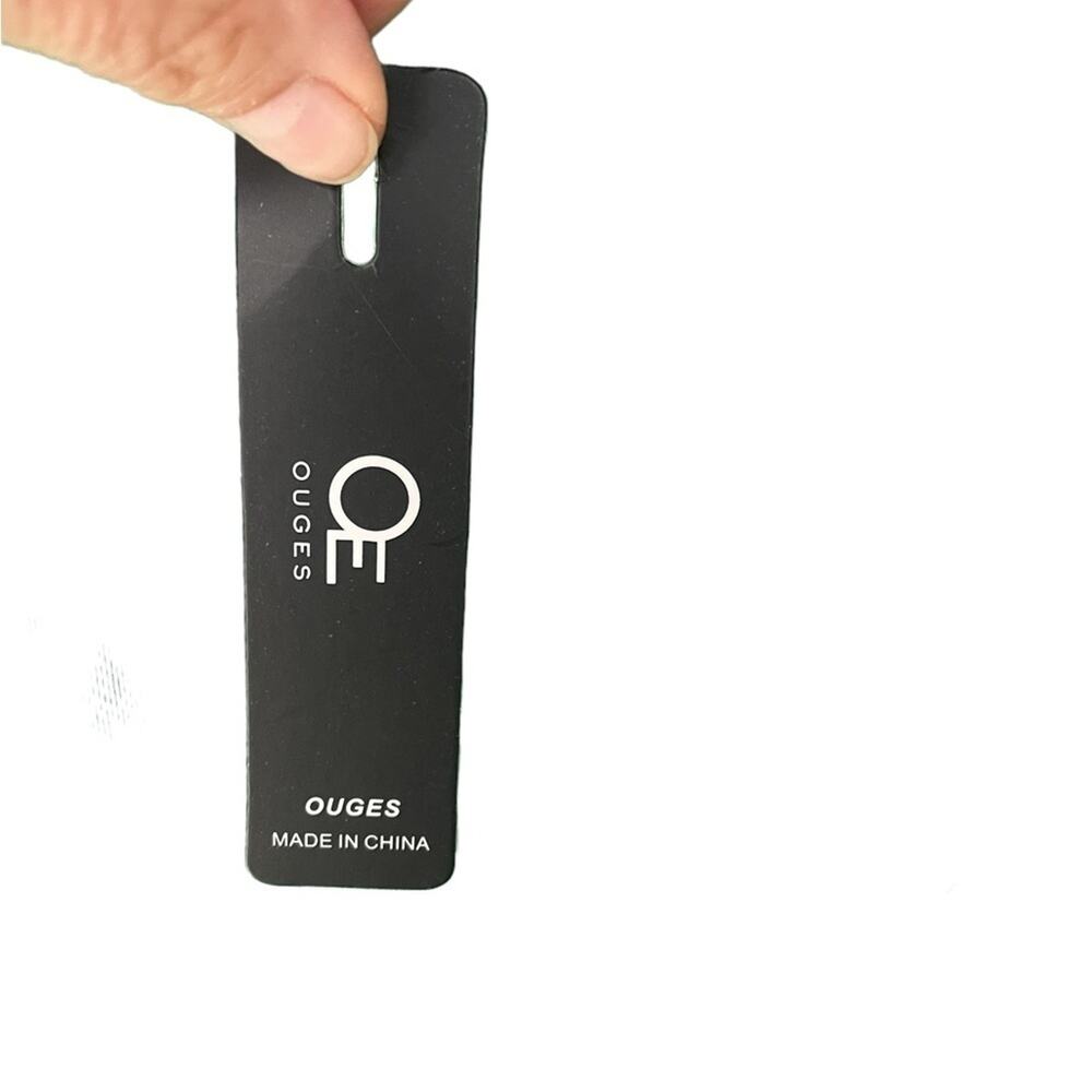 Nwt Ouges Women's V Neck Button Down Midi Skater … - image 8